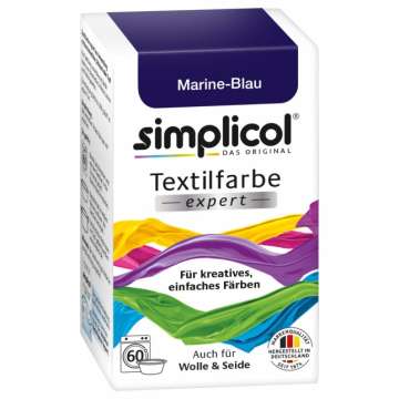 Simplicol, Textilfarbe expert, marineblau