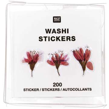 Rico Washi Sticker Transformation Kirschblüten