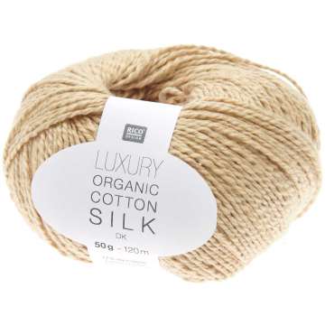 Rico Luxury Organic Cotton Silk dk sand