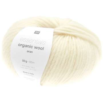 Rico Essentials Organic Wool aran creme