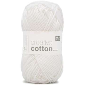 Rico Creative Cotton Aran, weiss