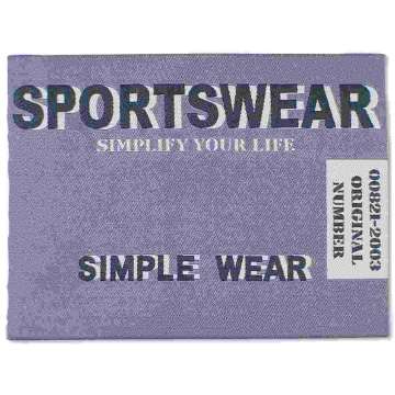 Webetikette Sportswear