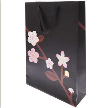 Rico Geschenktüte Sakura Sakura, schwarz, XL, FSC MIX