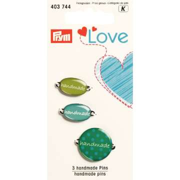 Prym Love Handmade Label, grün