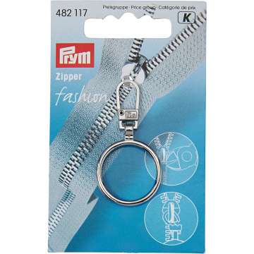 Prym Fashion-Zipper Ring, silber