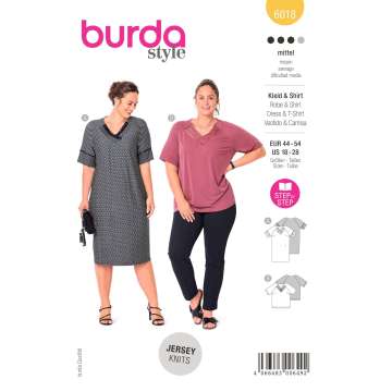 Burda Schnittmuster, Kleid / Shirt