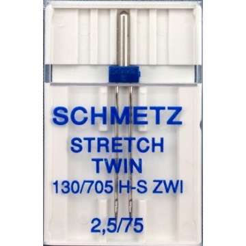 Schmetz Nähmaschinennadel Zwilling Stretch 2.5 mm