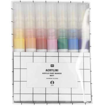 Rico Acrylini Marker Set Rainbow Colours