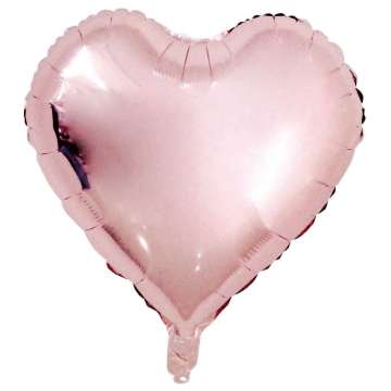 Rico Folienballon Herz, rosa