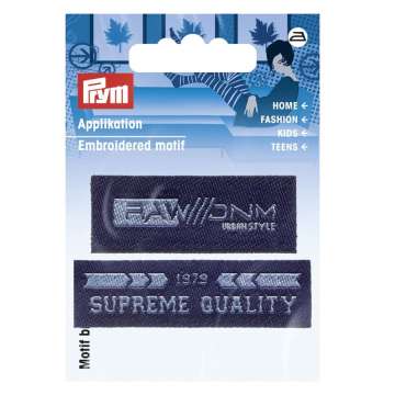 Prym Applikation Label Supreme-Raw