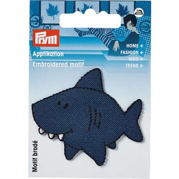 Prym Applikation Haifisch, blau