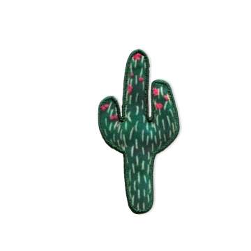 Prym Applikation Kaktus, grün mit pinken Blüten