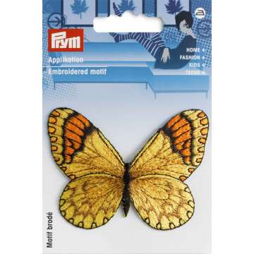 Prym Applikation Schmetterling, gelb