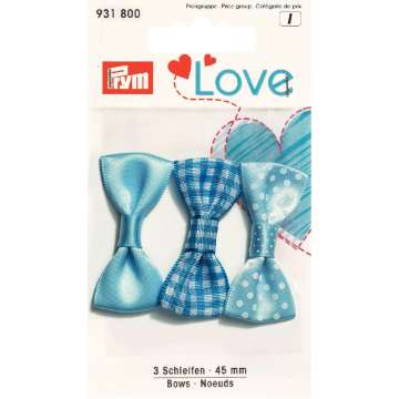 Prym Love Schleifen Set, blau