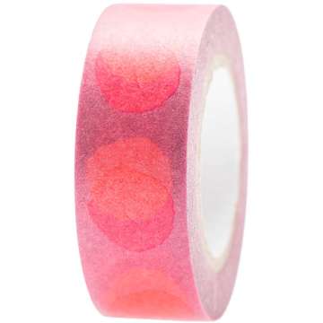 Rico Washi Tape Spot, pink mix