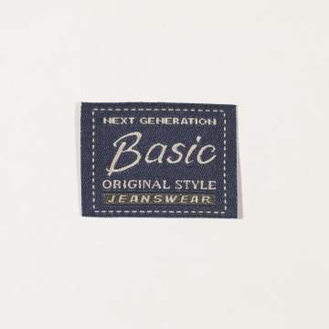 Edelweiss Applikation Label, Basic jeanswear