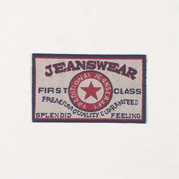 Edelweiss Applikation Jeanswear First Class