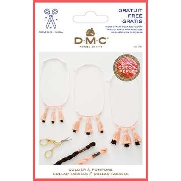 DMC Bastelanleitung Halskette mit Tassels