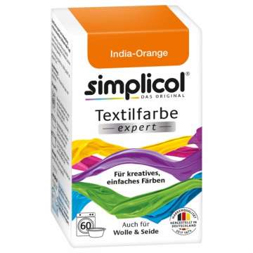 Simplicol Textilfarbe expert, indiaorange
