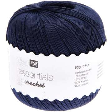 Rico Essentials Crochet, nachtblau