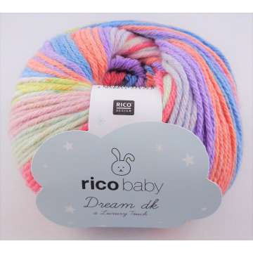 Rico Baby Dream DK Luxury touch, rot-lila