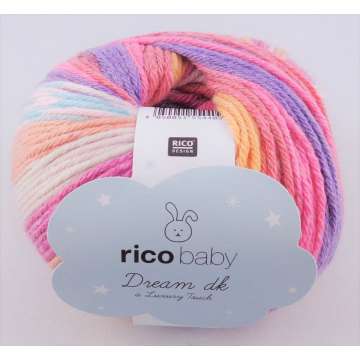 Rico Baby Dream DK Luxury touch, lila-pink