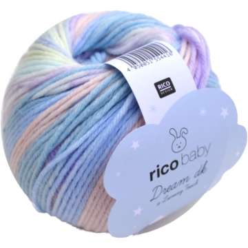Rico Baby Dream DK Luxury touch, pastell mix