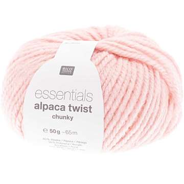 Rico Essentials Alpaca Twist Chunky, rosa