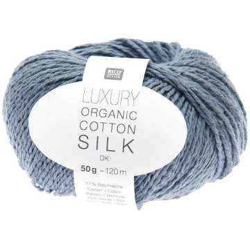 Rico Luxury Organic Cotton Silk dk blau