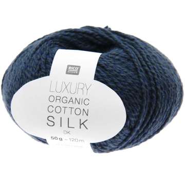 Rico Luxury Organic Cotton Silk dk marine