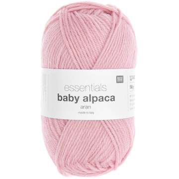 Rico Essentials Baby Alpaca aran rosa