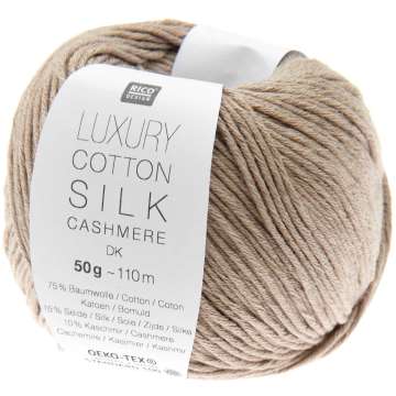 Rico Luxury Cotton Silk Cashmere dk staub