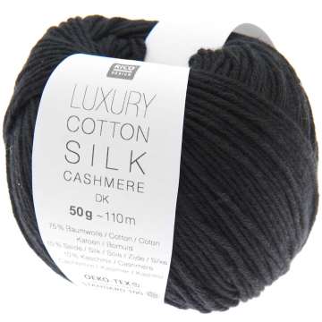 Rico Luxury Cotton Silk Cashmere dk schwarz