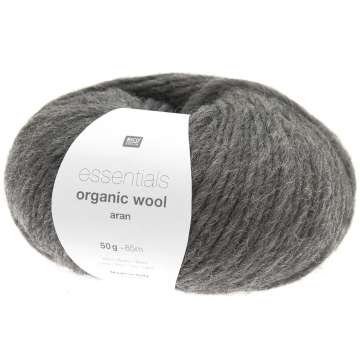 Rico Essentials Organic Wool aran anthrazit