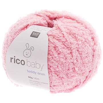 Rico Baby Teddy Aran, rosa