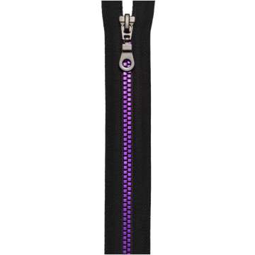 Prym Reissverschluss S14, schwarz & violett