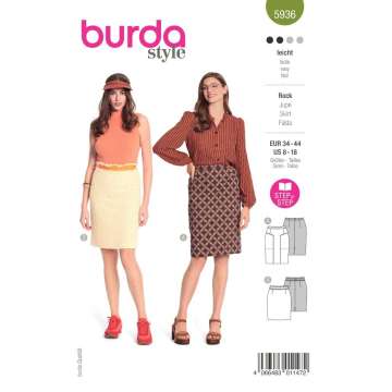 Burda Schnittmuster, Rock