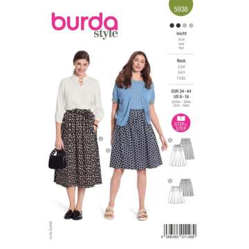 Burda Schnittmuster, Rock