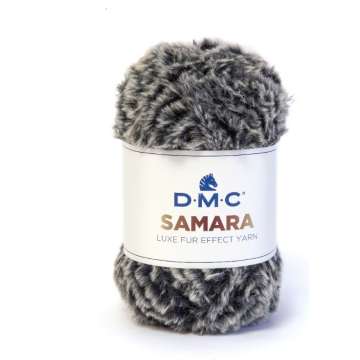 DMC Wolle Samara, grau