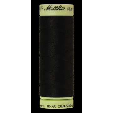 Mettler Nähfaden Silk-Finish, schwarz