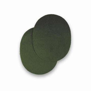 Edelweiss Flickstoff Manchester oval, dunkelgrün