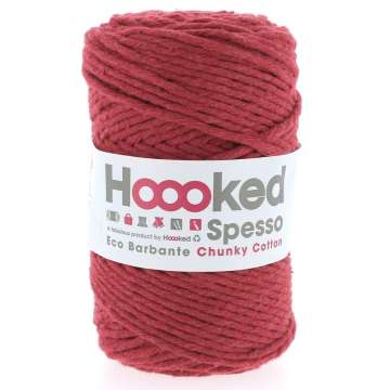 Hoooked Spesso Chunky Cotton, Ruby